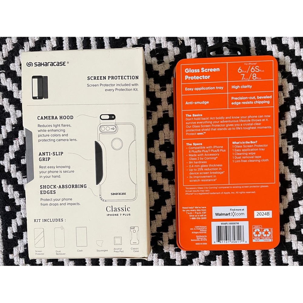 iPhone 7 Plus Case & Screen Protector Bundle - Picture 2 of 12